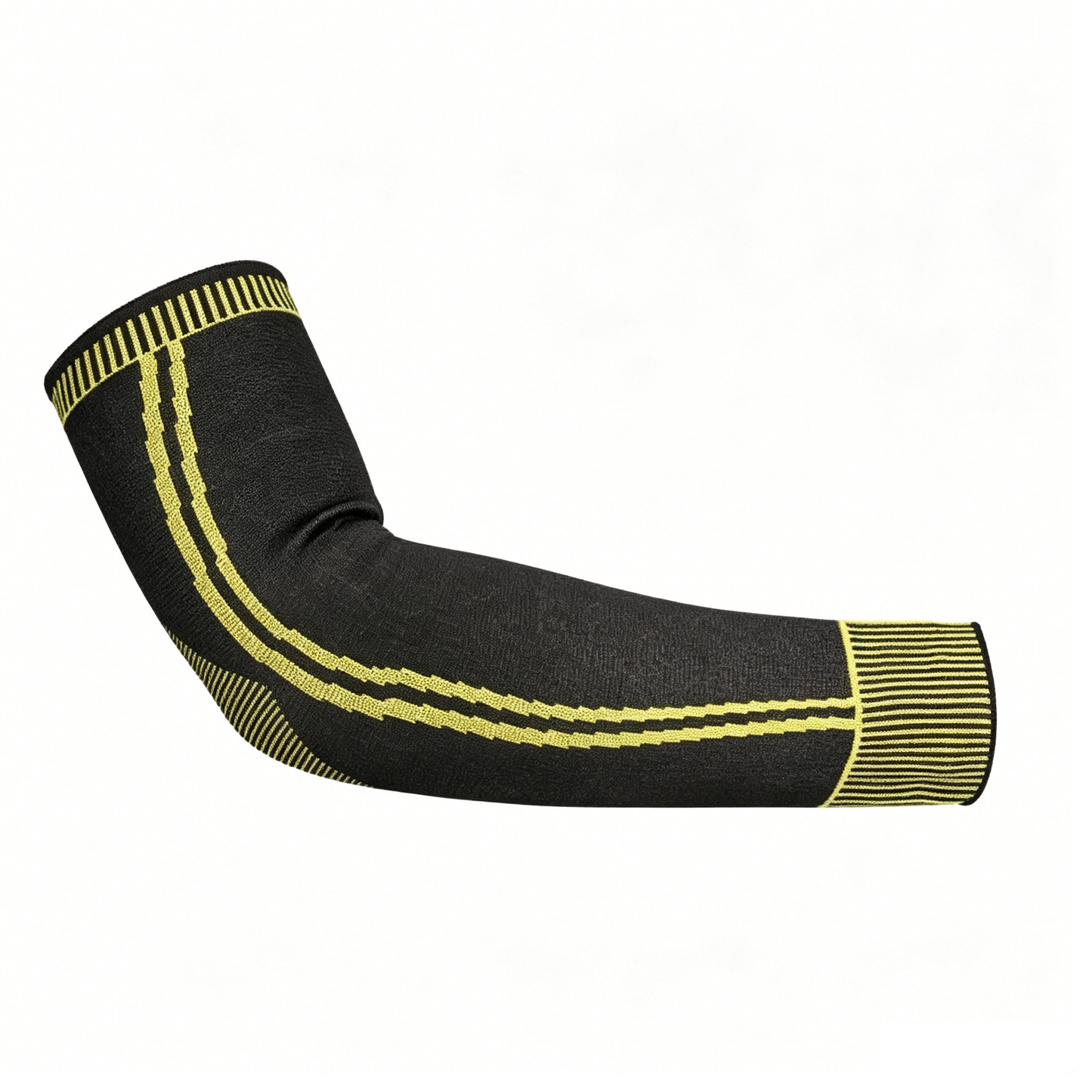 KS2000 tungsten fiber anti-cut arm guard, ANSI cut A9 high cut protection, steel-free lightweight knit sleeve, ideal for metalworking & sharp material handling