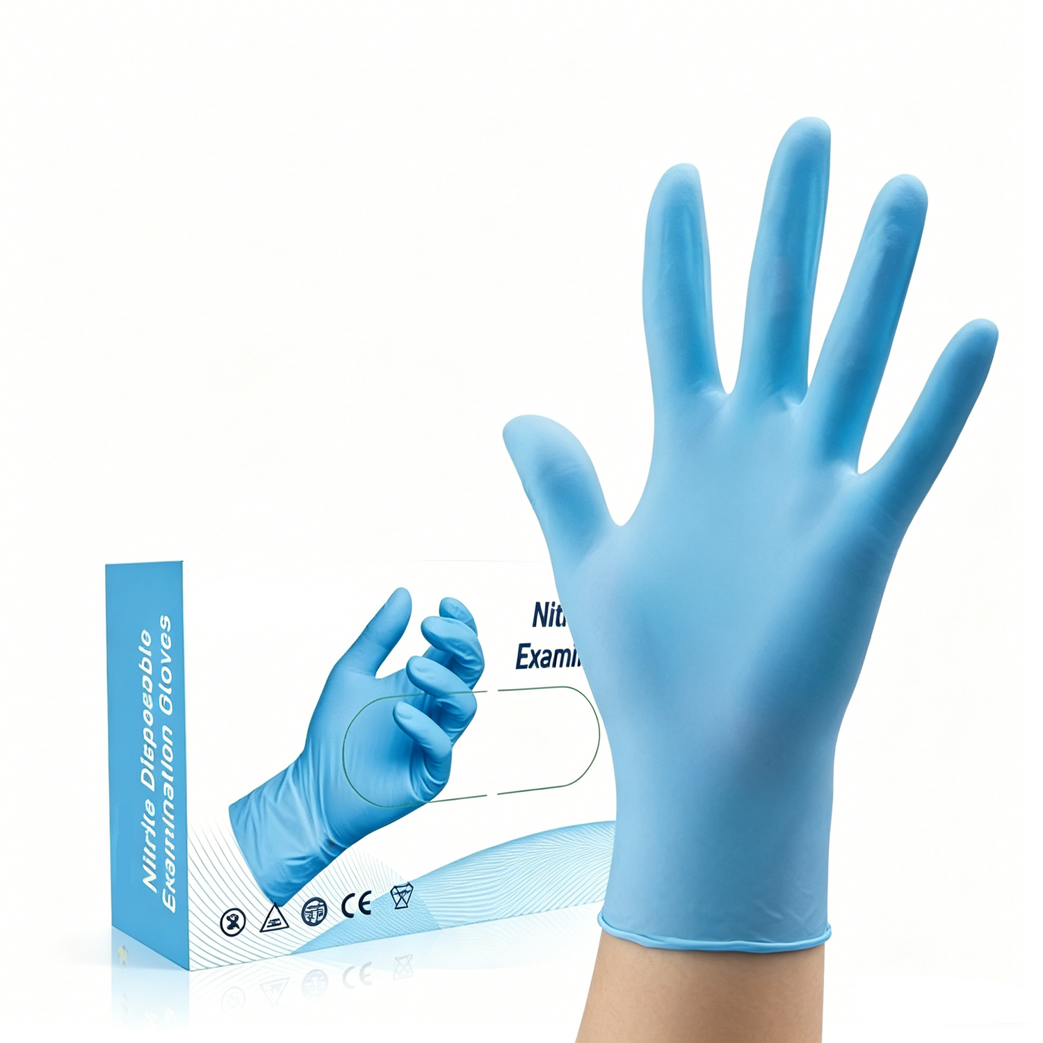 Disposable Gloves Series: Diamond Pattern Nitrile Gloves | Defy Grease, Move Freely