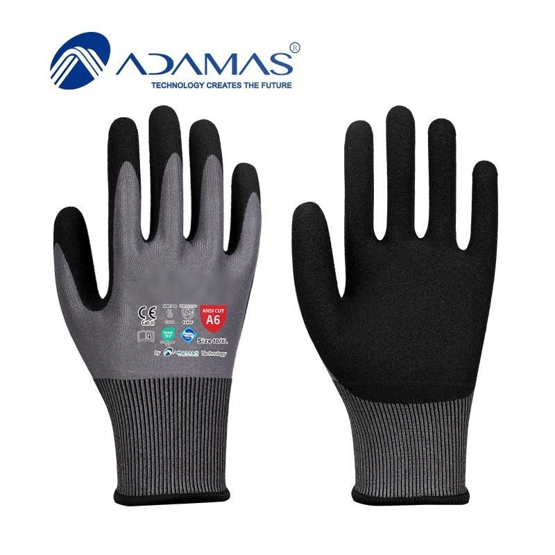 Adamas Cut Resistance Series: Fiberglass-Free A6 Cut Gloves Retain Performance After Industrial Washes