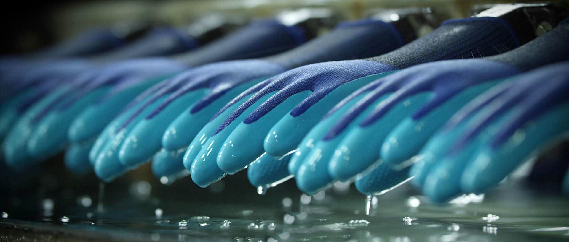 Sunveil product series banner for standard and custom industrial work gloves